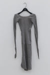 Marc le bihan stretch dress 21923-E21 LIGHT GREY